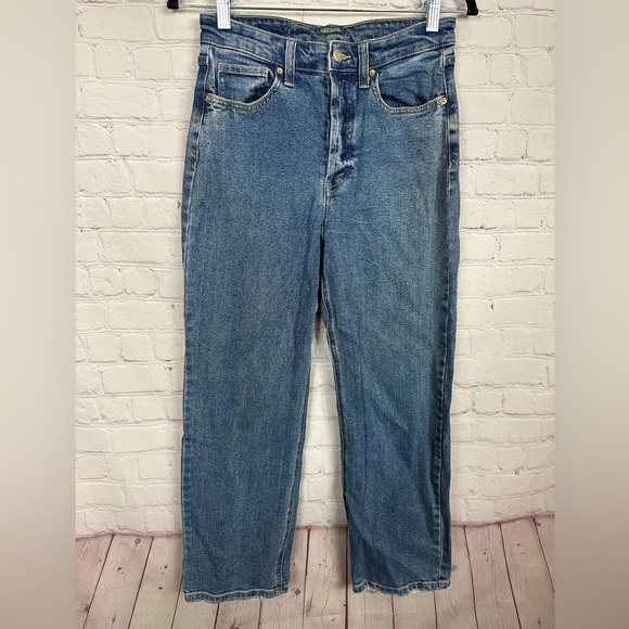 Wild Fable‎ Women's High Rise Straight Leg Button Fly  jeans sz 4 - Picture 1 of 6